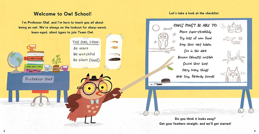 So You Want to Be an Owl US - Hardback