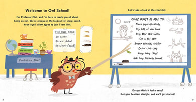 So You Want to Be an Owl US - Hardback