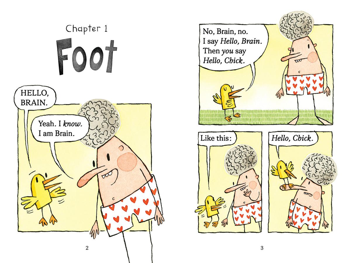 Chick and Brain: Smell My Foot! US - Paperback / softback