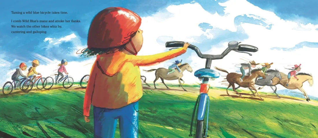 Wild Blue: Taming a Big-Kid Bike US - Hardback