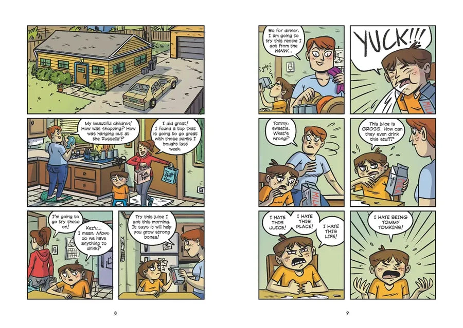 Tales of a Seventh-Grade Lizard Boy: A Graphic Novel US - Hardback