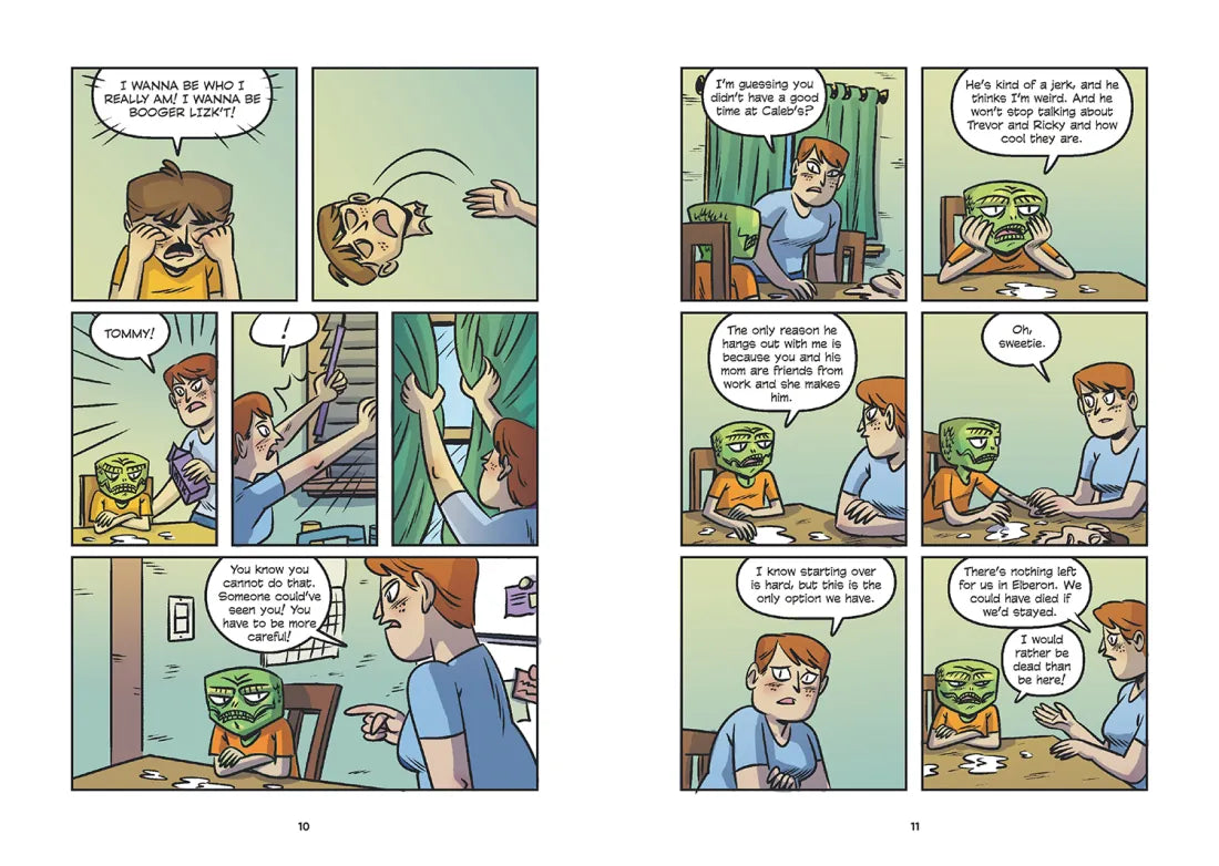 Tales of a Seventh-Grade Lizard Boy: A Graphic Novel US - Paperback / softback
