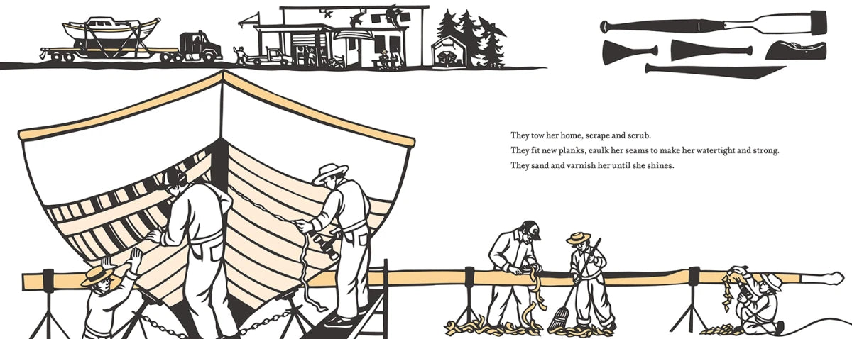 Old Wood Boat US - Hardback