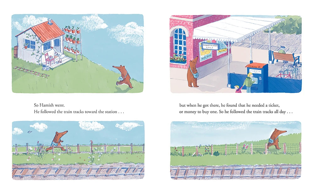 Hamish Takes the Train US - Hardback
