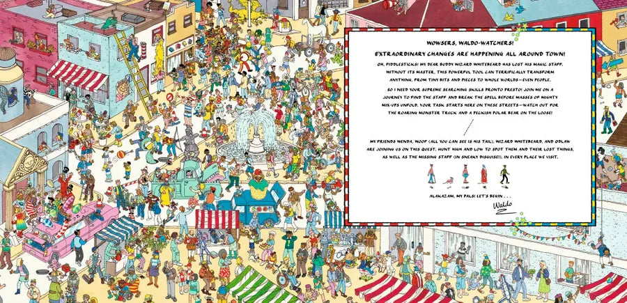 Where's Waldo? The Mighty Magical Mix-Up US - Hardback