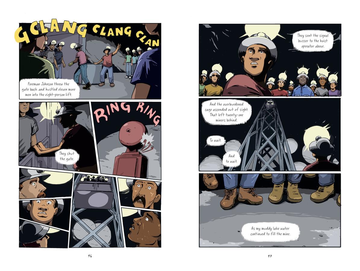 The Vanishing of Lake Peigneur: A Graphic Novel Based on a True Story US - Hardback