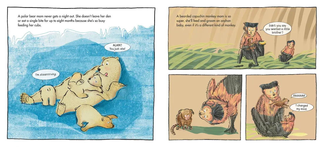 Supermoms!: Animal Heroes US - Hardback