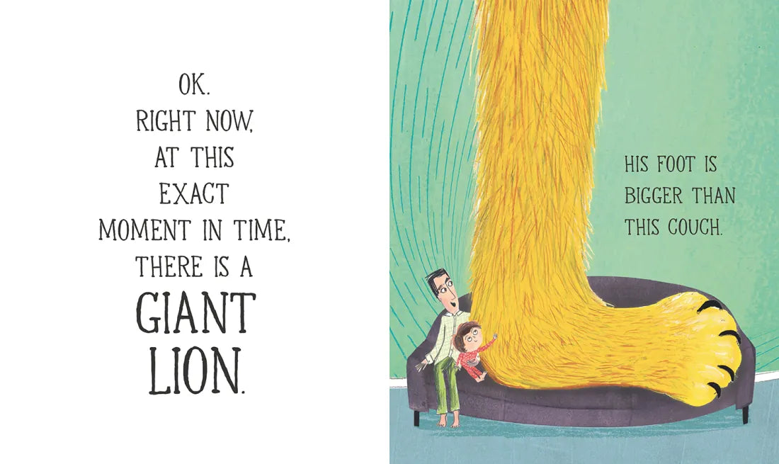 Tell Me a Lion Story US - Hardback