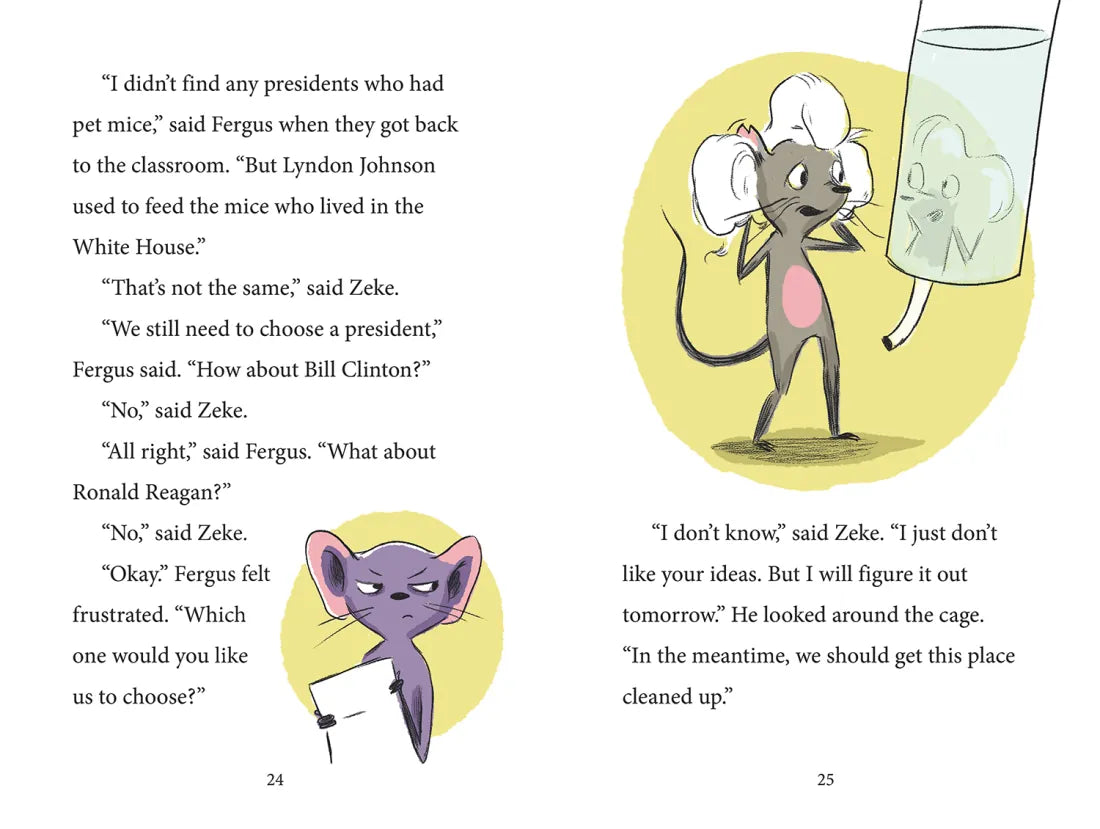 Fergus and Zeke for President US - Hardback