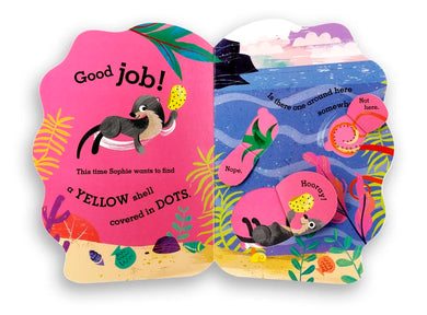 Sophie's Seashell Scramble US - Board book