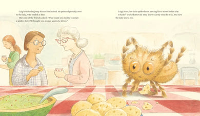 Luigi, the Spider Who Wanted to Be a Kitten US - Hardback