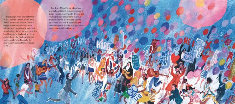 Love Is Hard Work: The Art and Heart of Corita Kent US - Hardback