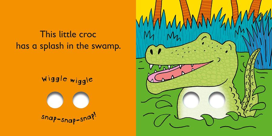 Little Wild Animals: A Finger Wiggle Book US - Board book