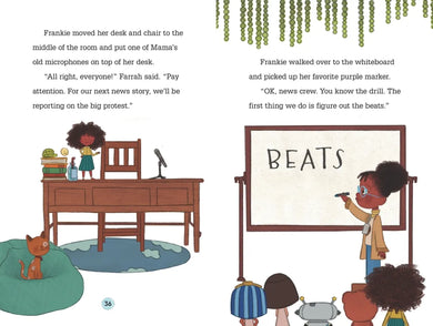 Frankie and Friends: The Big Protest US - Hardback