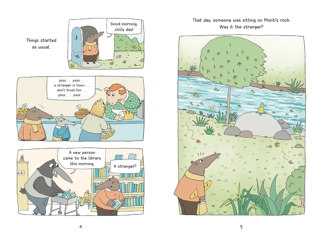 Monti and Leo: A Newcomer in Pocketville US - Hardback