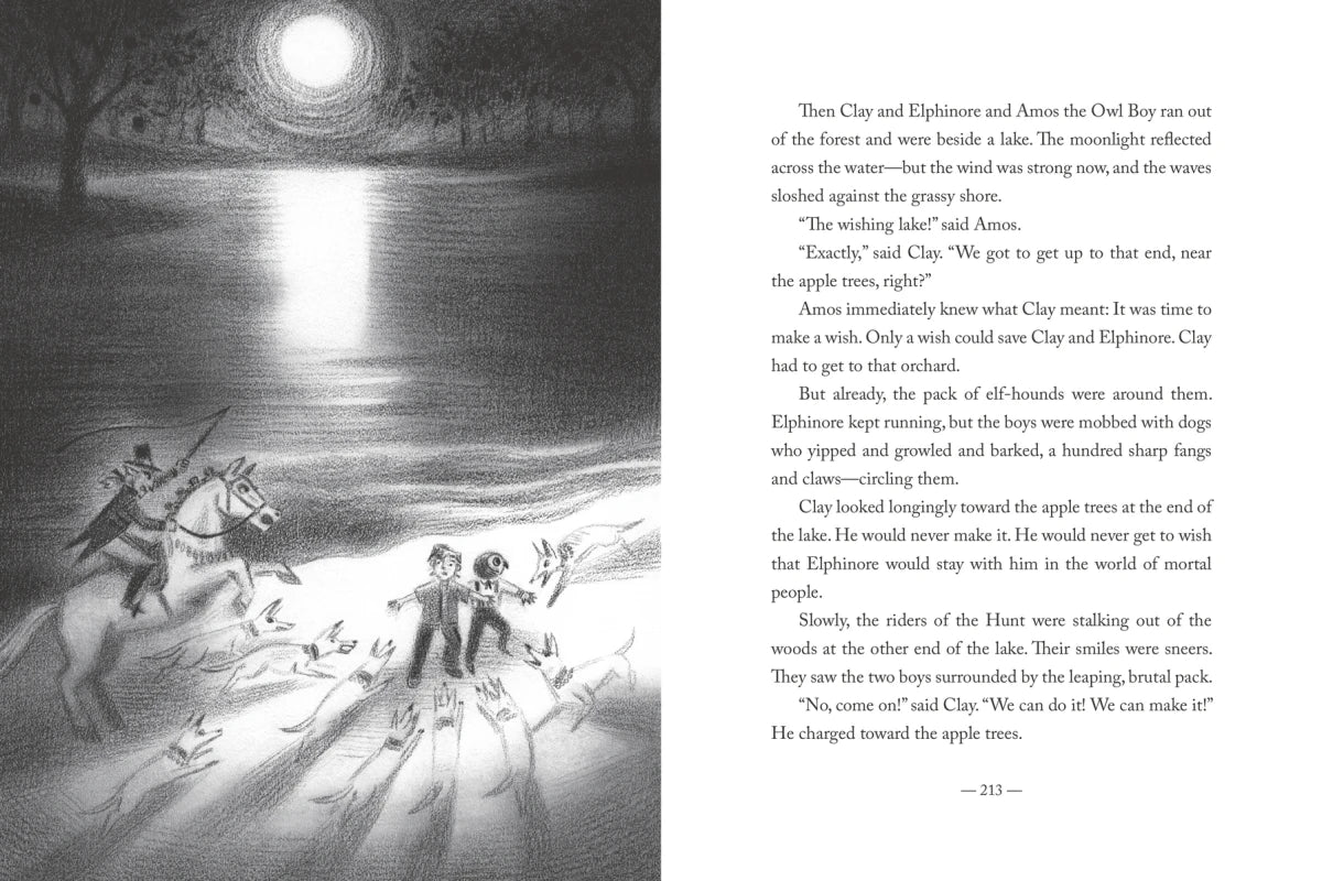 Elf Dog and Owl Head US - Hardback