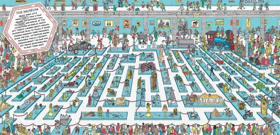 Where's Waldo? Amazing Journeys: The Ultimate Maze Adventure! US - Hardback