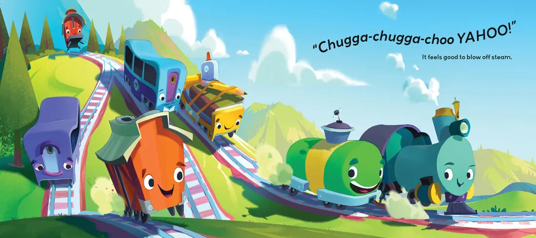 Choo-Choo School US - Board book