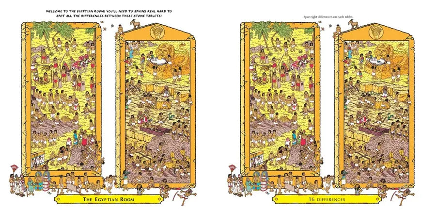 Where's Waldo? Double Trouble at the Museum: The Ultimate Spot-the-Difference Book! US - Paperback / softback