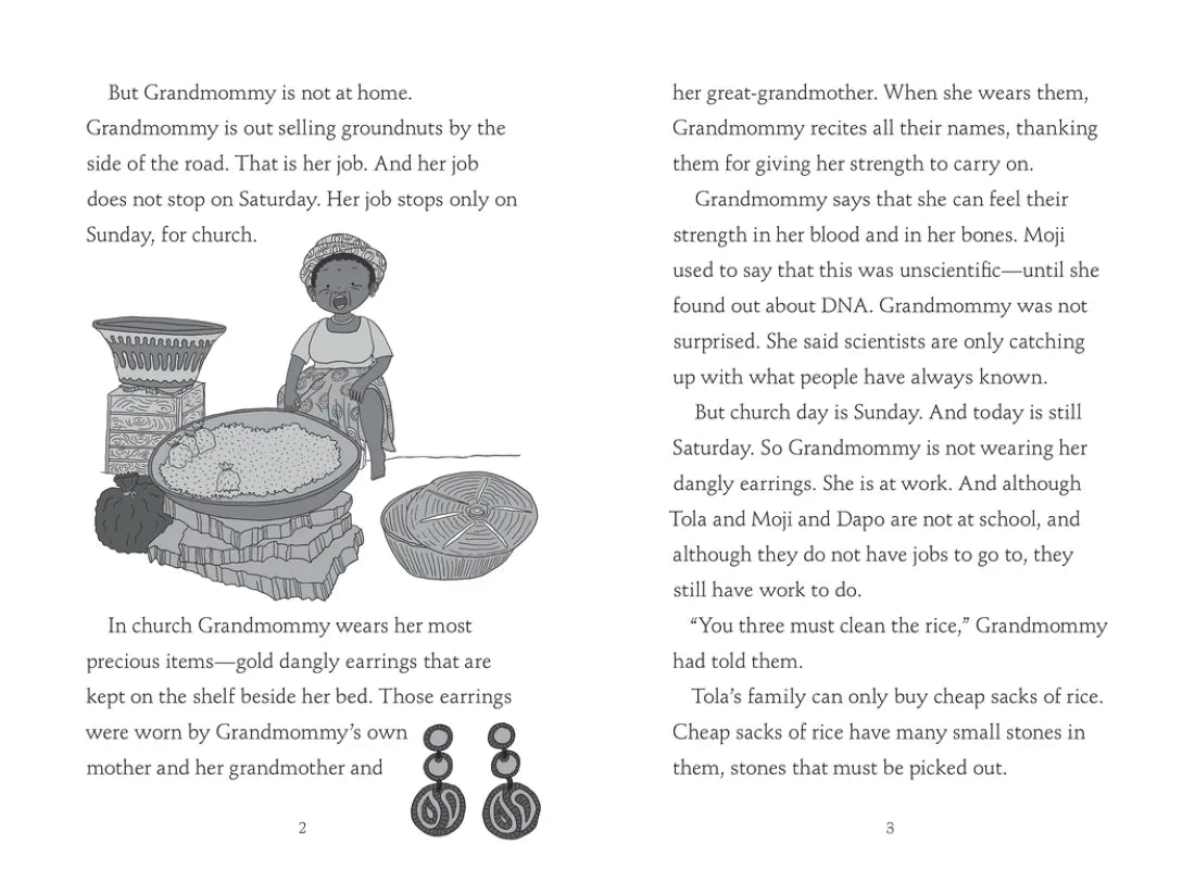 Too Small Tola and the Three Fine Girls US - Hardback