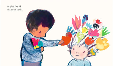 The Boy with Flowers in His Hair US - Hardback