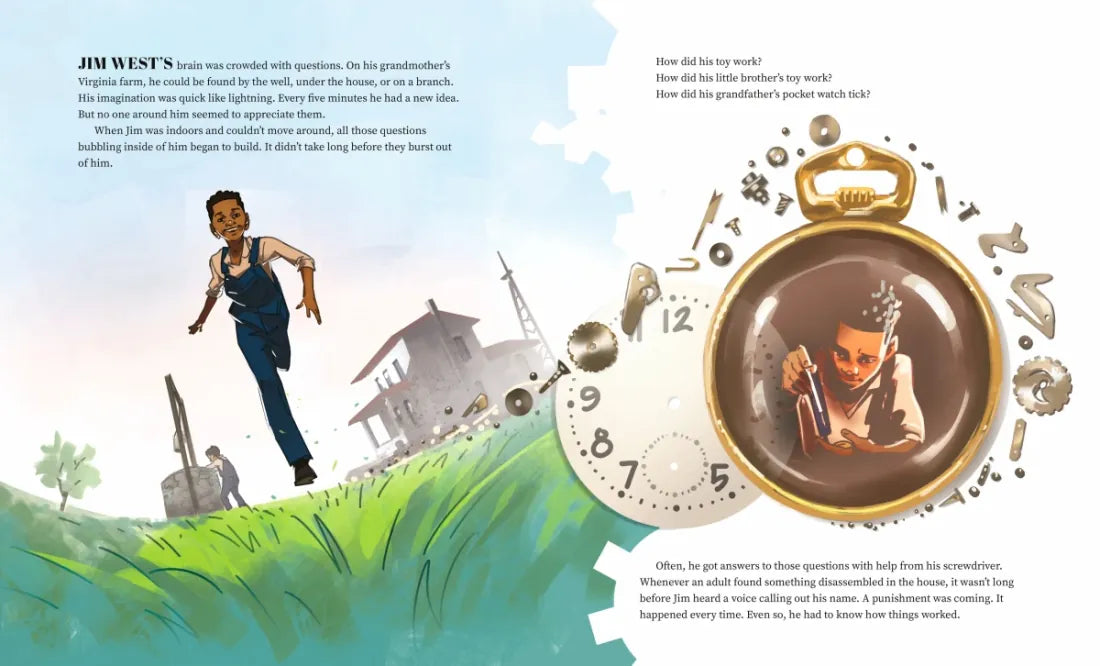 Spark: Jim West's Electrifying Adventures in Creating the Microphone US - Hardback