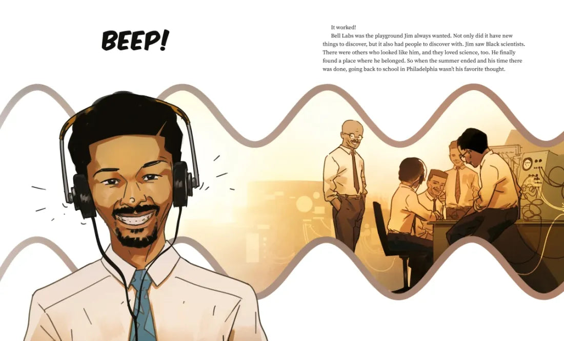 Spark: Jim West's Electrifying Adventures in Creating the Microphone US - Hardback
