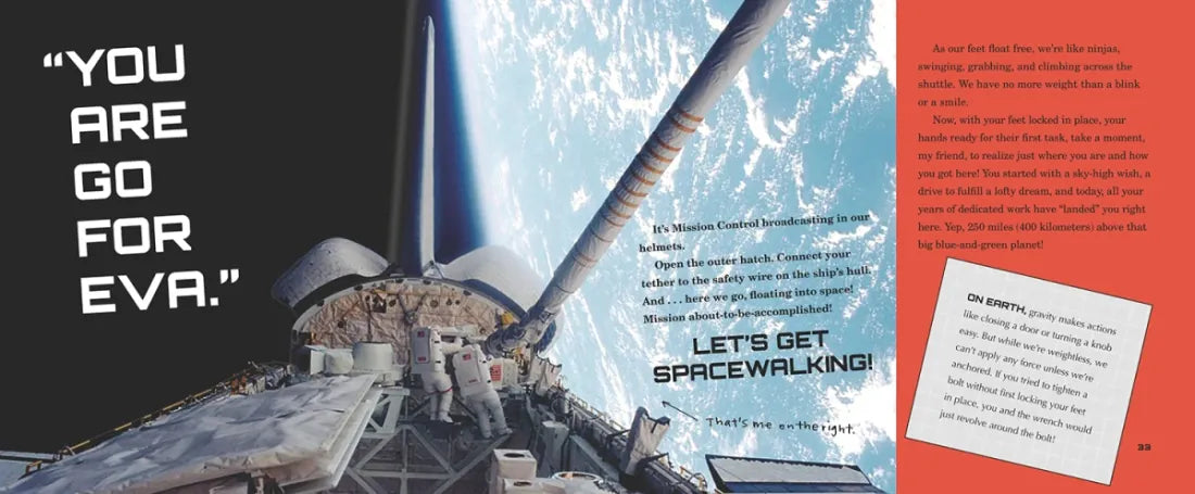 How to Spacewalk US - Hardback
