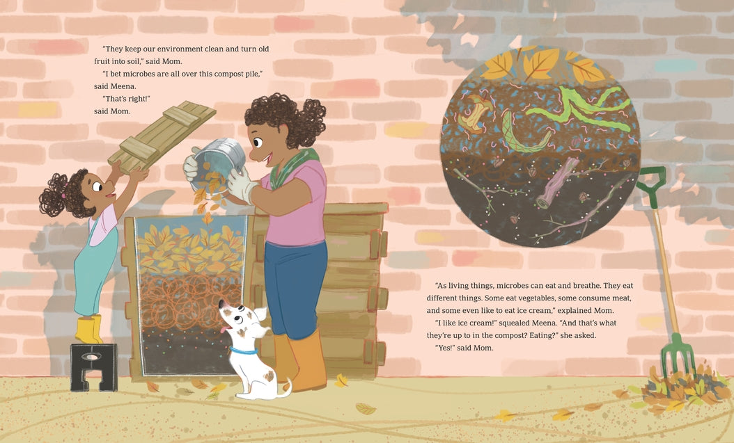 Meena and the Microbiome US - Hardback