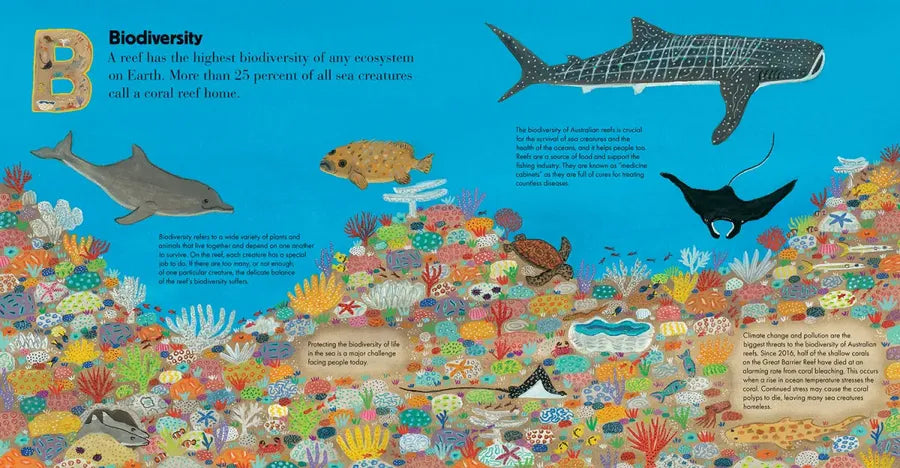 A Is for Australian Reefs US - Hardback