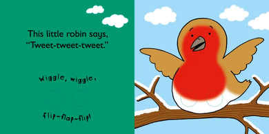 Merry Little Christmas: A Finger Wiggle Book US - Board book