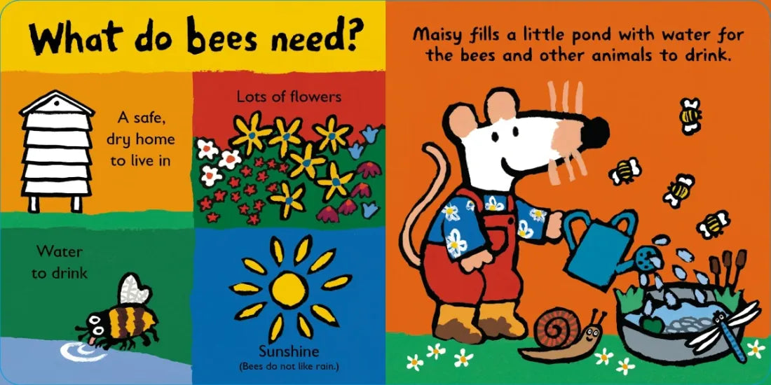 Maisy Loves Bees US - Board book