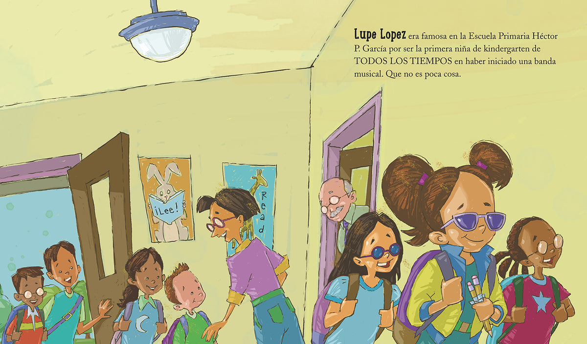 Lupe Lopez:¡Estrella de lectura! interior 1 (ISBN 9781536229875)