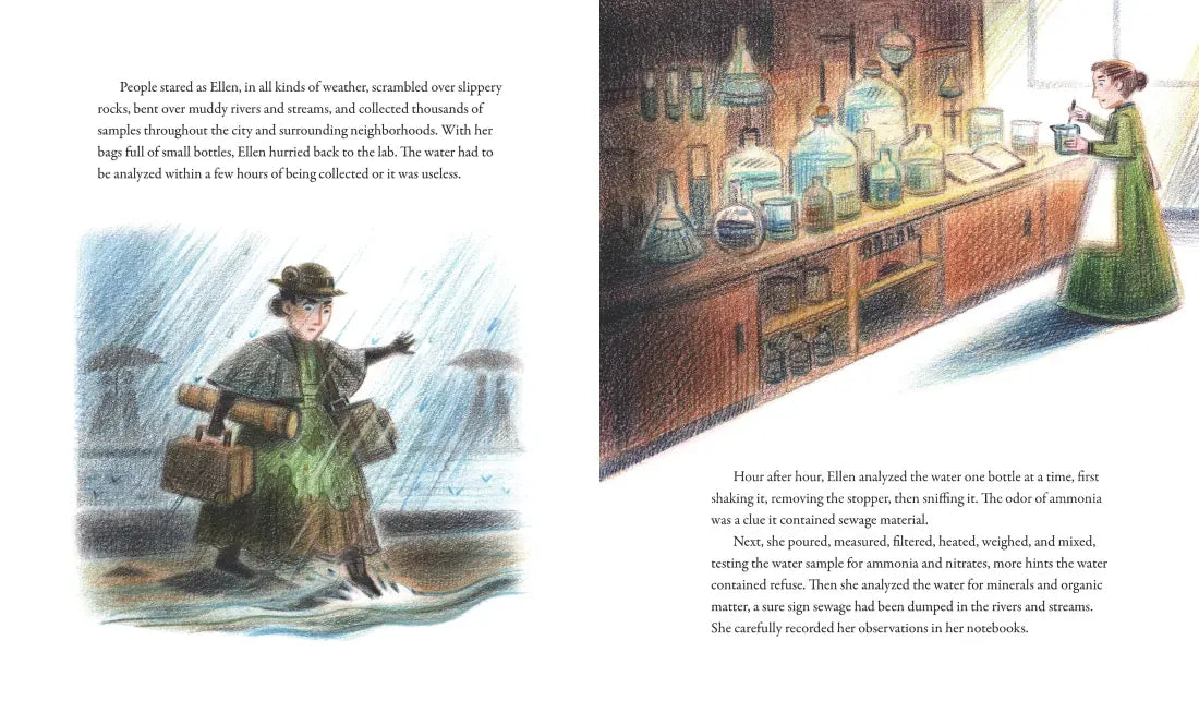 The Girl Who Tested the Waters: Ellen Swallow, Environmental Scientist US - Hardback