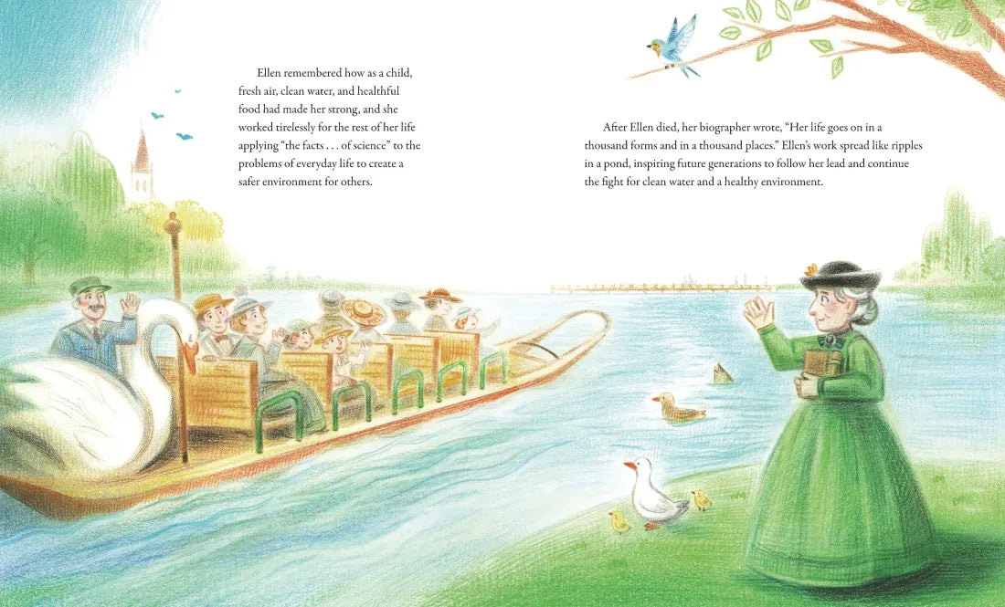 The Girl Who Tested the Waters: Ellen Swallow, Environmental Scientist US - Hardback