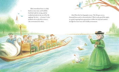 The Girl Who Tested the Waters: Ellen Swallow, Environmental Scientist US - Hardback