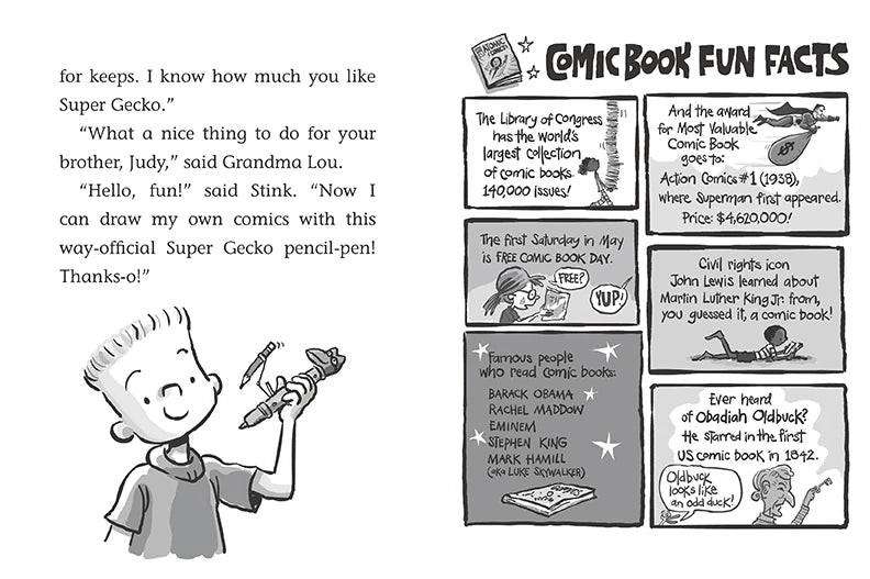 Stink: Superhero Superfan US - Paperback / softback