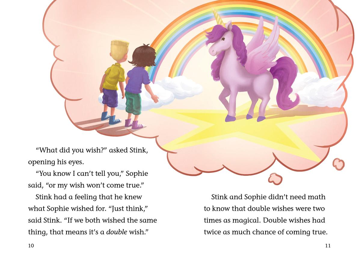 Judy Moody and Friends: Sophie and the Runaway Unicorn US - Hardback