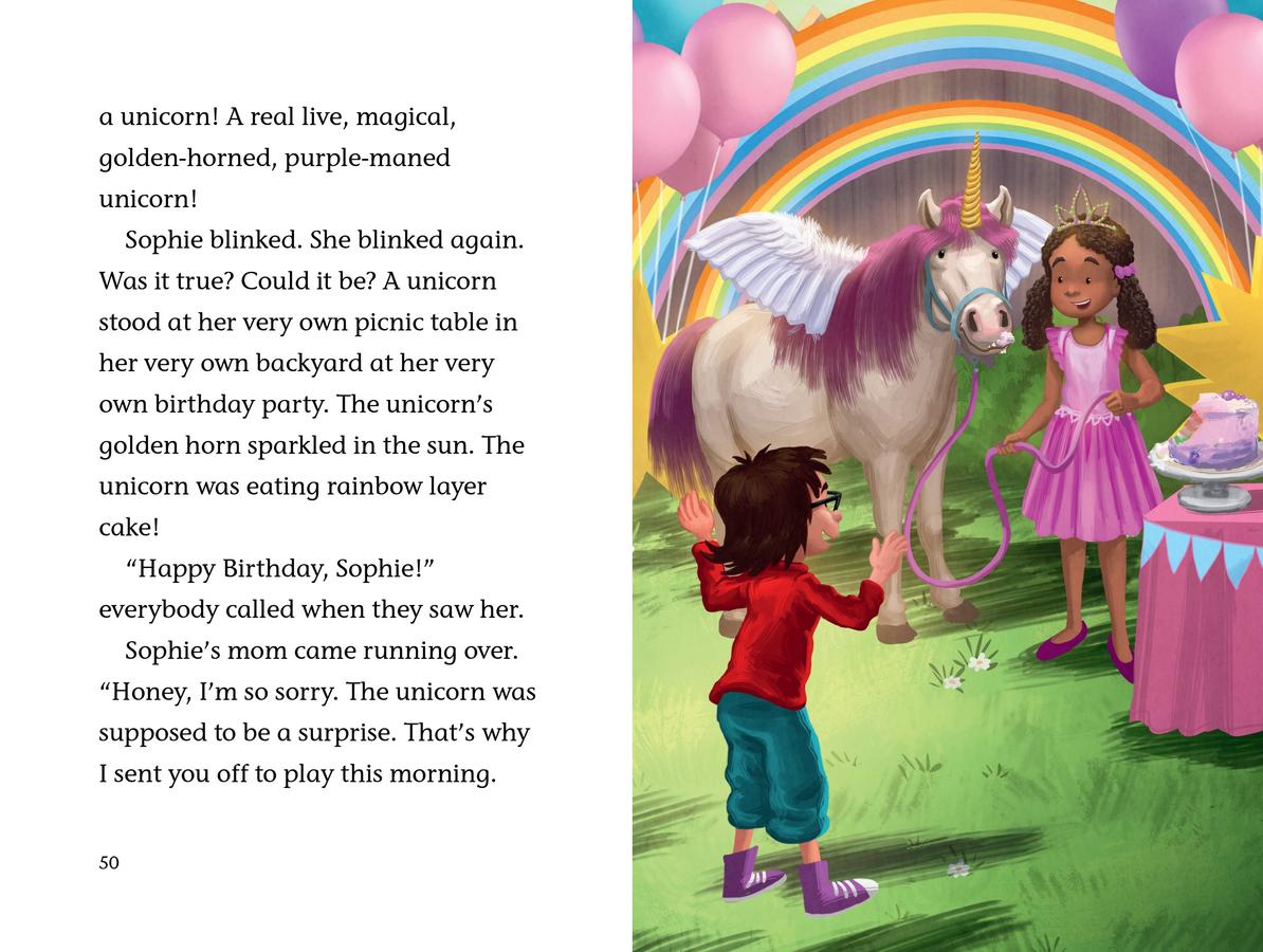 Judy Moody and Friends: Sophie and the Runaway Unicorn US - Hardback