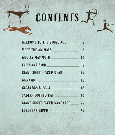 Stone Age Beasts US - Hardback