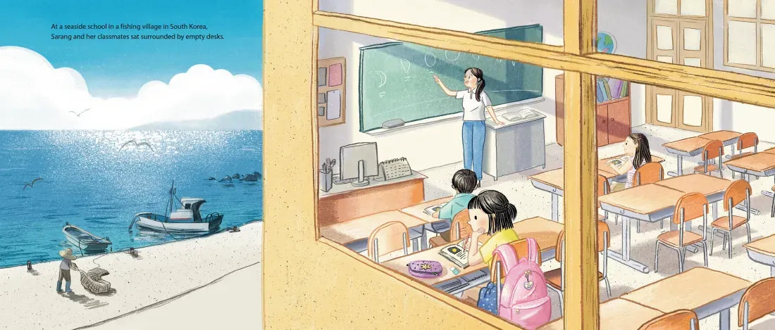 Sarang Saves the School US - Hardback
