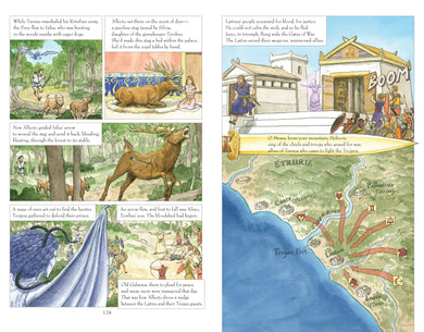 The Aeneid: A Graphic Novel interior 1 (ISBN 9781536233421)