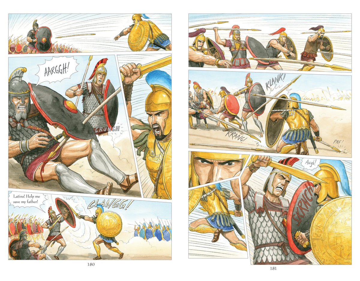The Aeneid: A Graphic Novel interior 3 (ISBN 9781536233421)