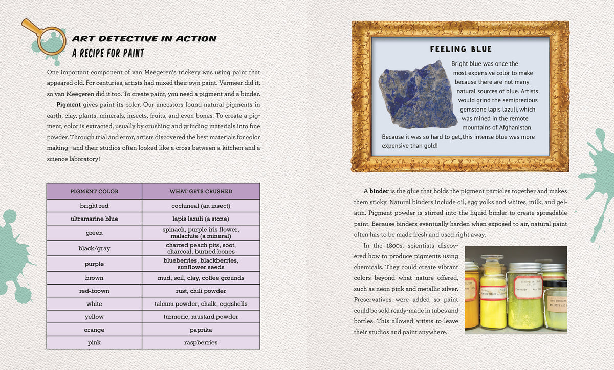 Amazing Art Mysteries interior 2 (ISBN 9781536233636)
