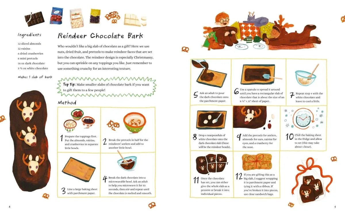 David Atherton’s Christmas Cookbook for Kids US - Hardback