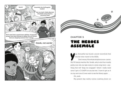 Donutella Hamachi and the Library Avengers US - Hardback