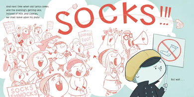 Socks: A Kid's Christmas Lament US - Hardback