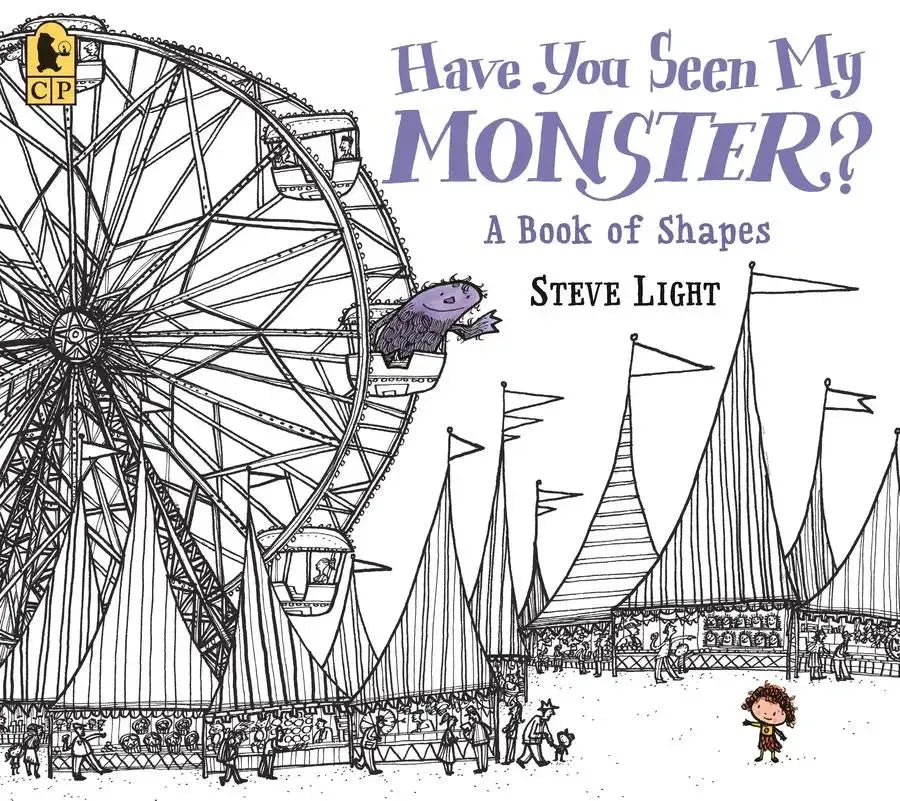 Have You Seen My Monster? A Book of Shapes-Children’s / Teenage fiction: General and modern fiction-買書書 BuyBookBook