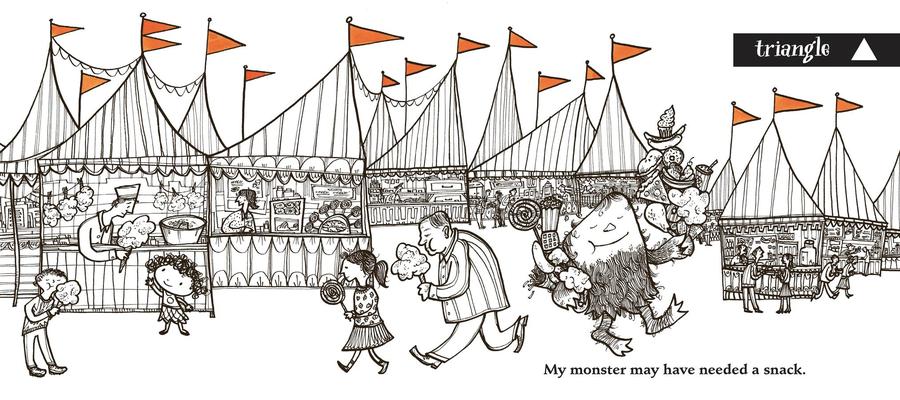 Have You Seen My Monster? A Book of Shapes US - Paperback / softback