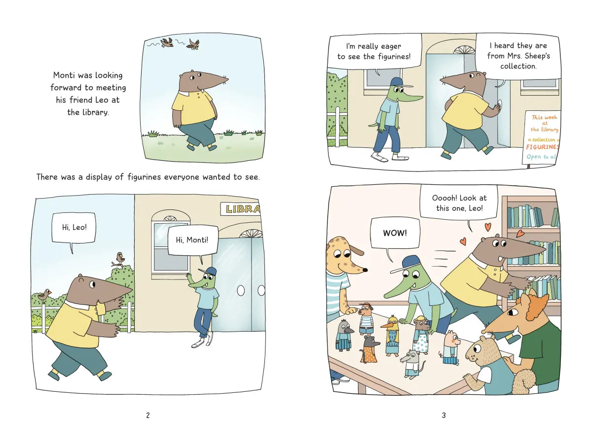 Monti and Leo: A Mystery in Pocketville US - Hardback
